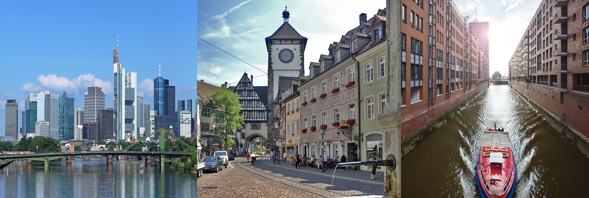 Standorte Frankfurt Freiburg Hamburg